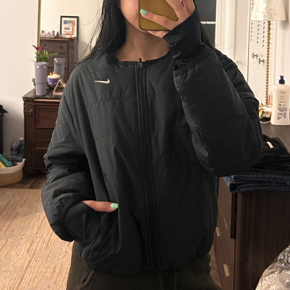 Nike Womens Black Lightweight Running Jacket